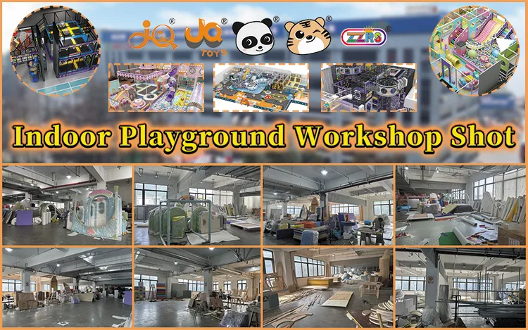 Workshop de parques infantis interiores Tiro 750