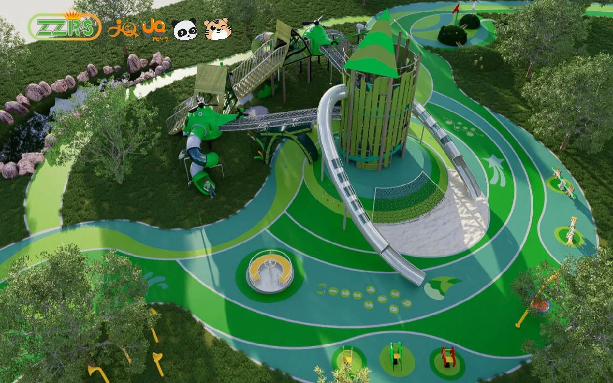 Diseños innovadores y excelencia en la fabricación de parques infantiles personalizados 5 constructores de parques infantiles a medida