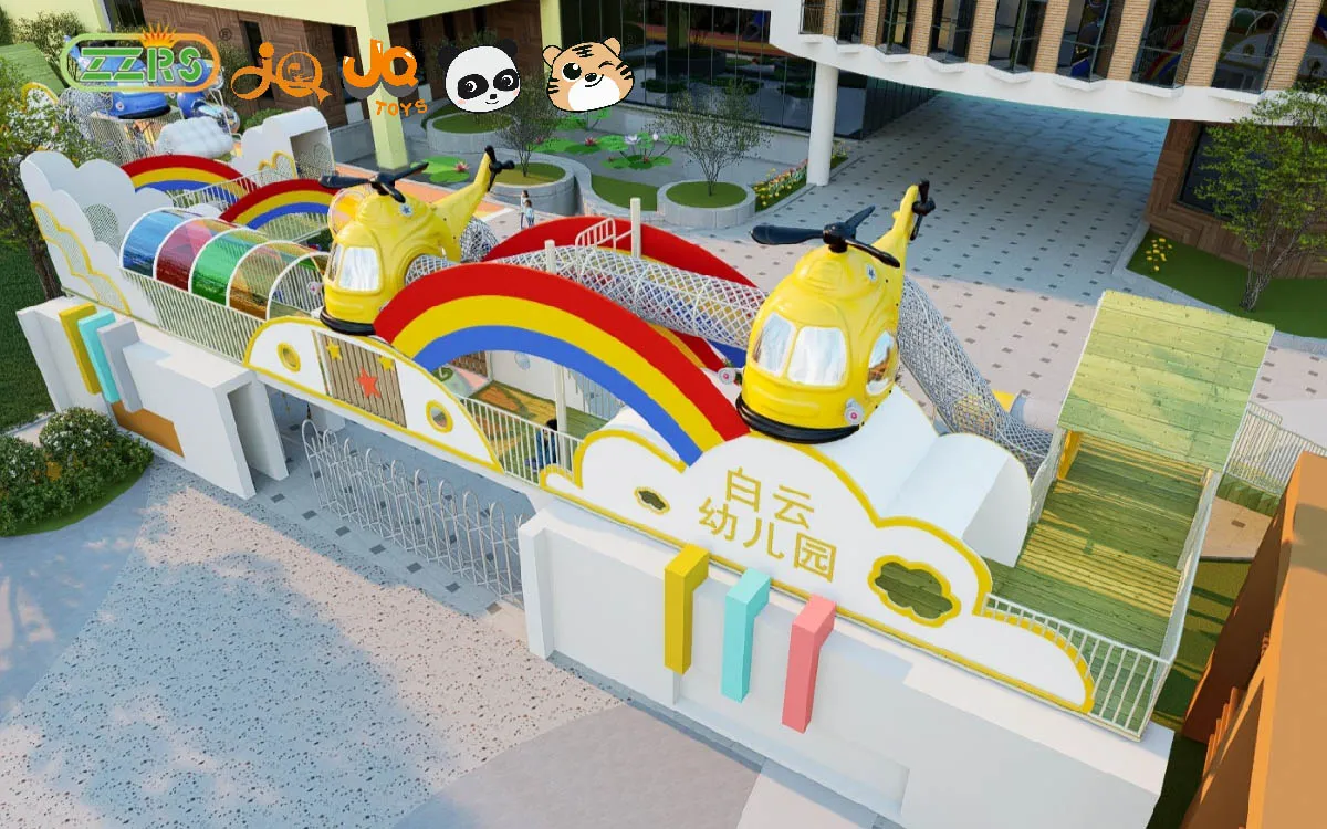 Maximizar a diversão com jogos e escorregas personalizados para parques infantis 2 Jogos para parques infantis personalizados