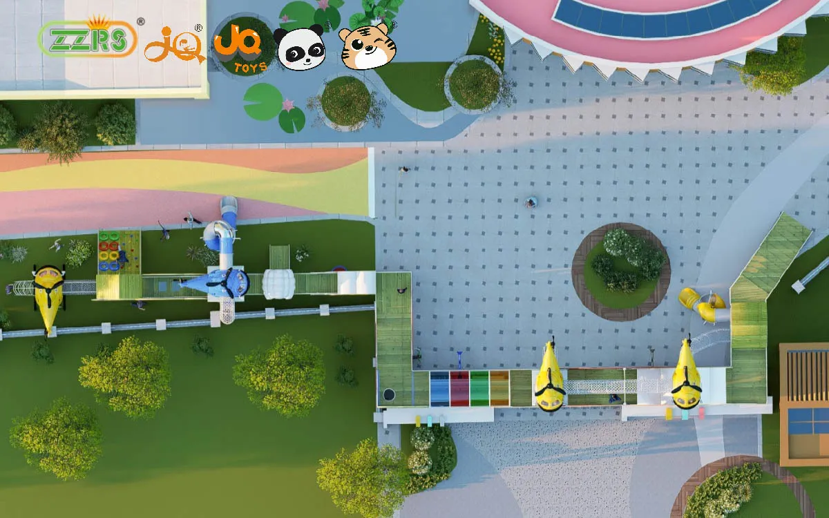 Maximizar a diversão com jogos e escorregas personalizados para parques infantis 3 Jogos para parques infantis personalizados