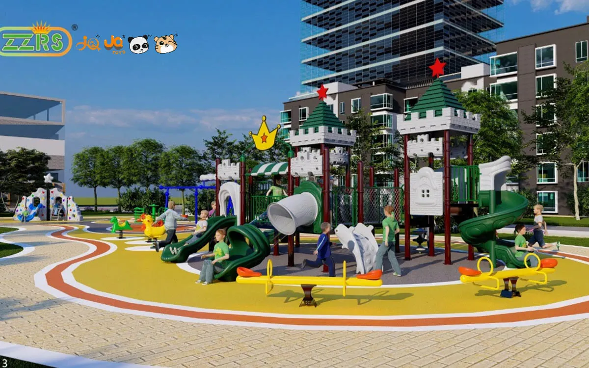 Soluciones expertas desde constructores de parques infantiles a medida hasta instalación 2 Constructores de parques infantiles a medida