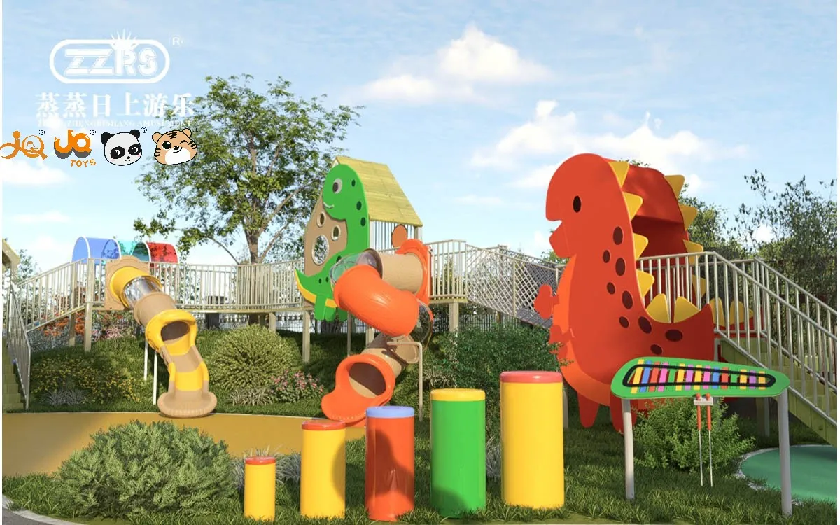 Ingeniería de precisión para juegos duraderos hechos a medida 6 parque infantil de exterior a medida