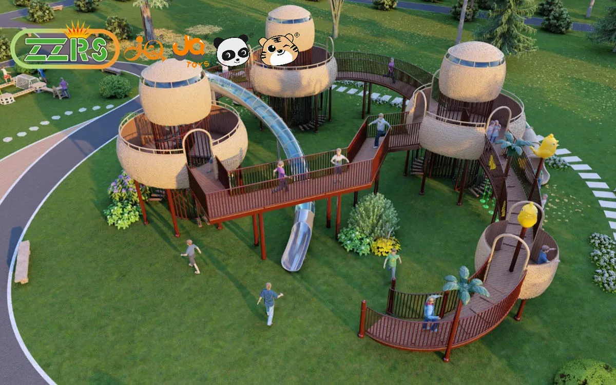 Maximizar a diversão com jogos e escorregas personalizados para parques infantis 5 jogos para parques infantis serviço de apoio ao cliente