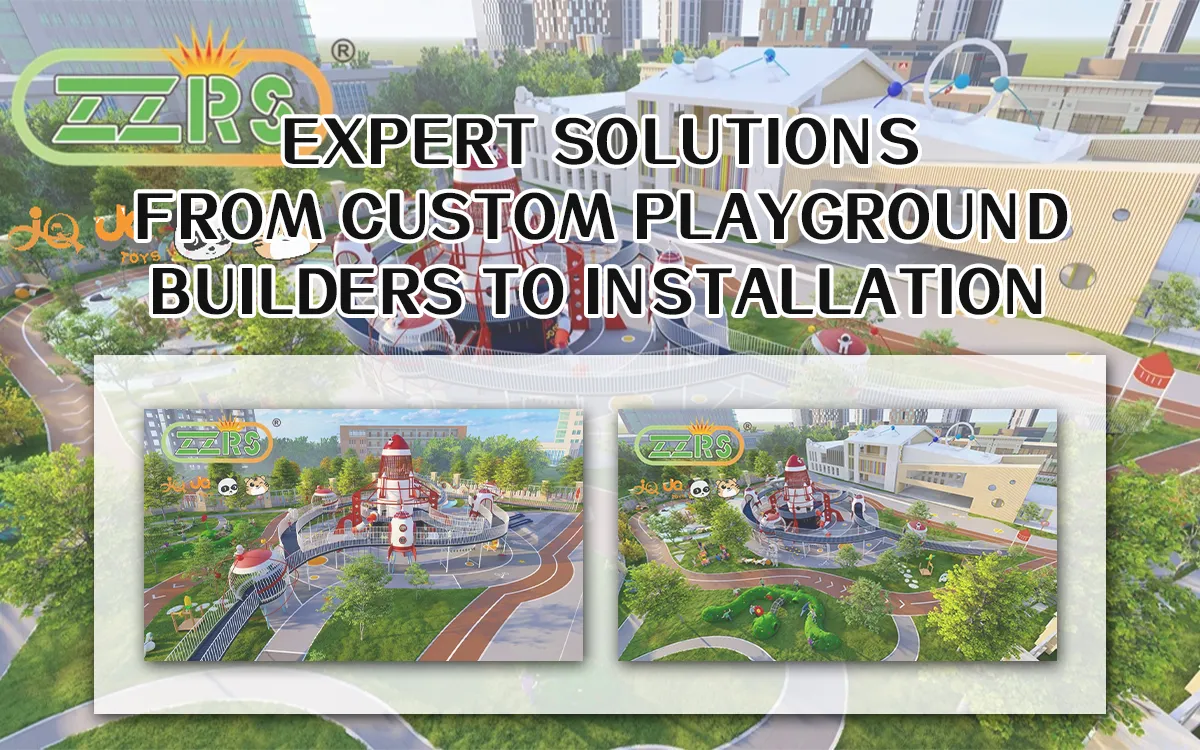 Soluciones expertas desde constructores de parques infantiles a medida hasta instalación 1 Soluciones expertas, desde la construcción hasta la instalación de parques infantiles personalizados