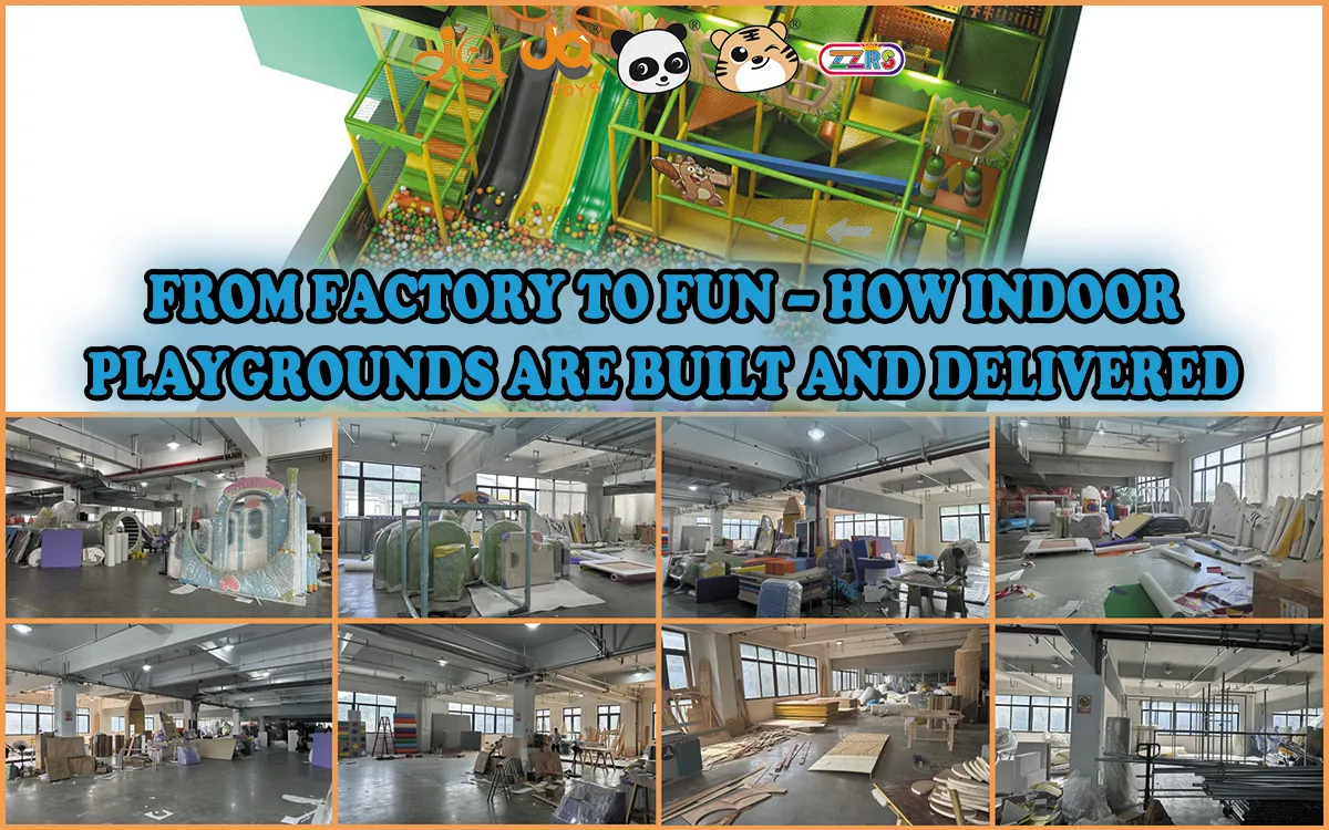 Von der Fabrik zum Spaß - Wie Indoor-Spielplätze gebaut und geliefert werden 1 Von der Fabrik zum Spaß - Wie Indoor-Spielplätze gebaut und geliefert werden