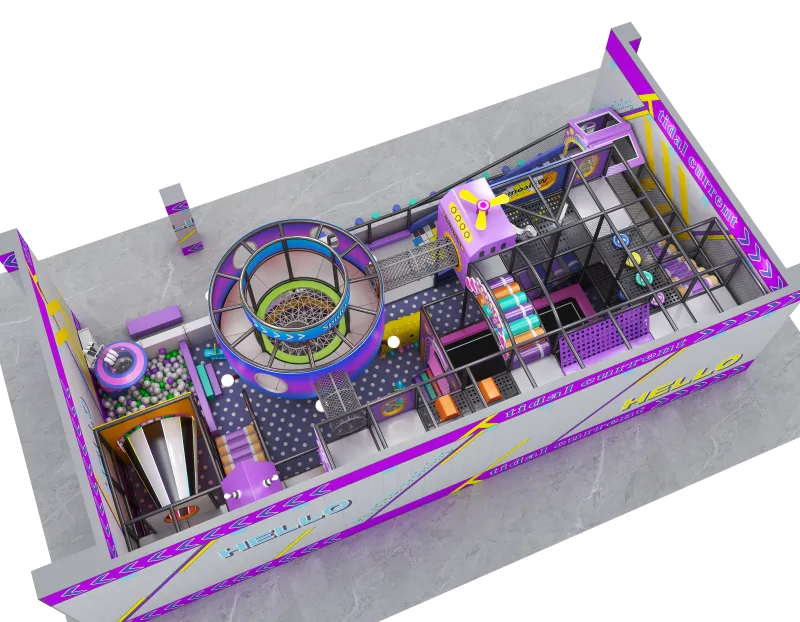 Calidad y servicio de los pequeños parques infantiles de interior 5 sala de juegos cubierta