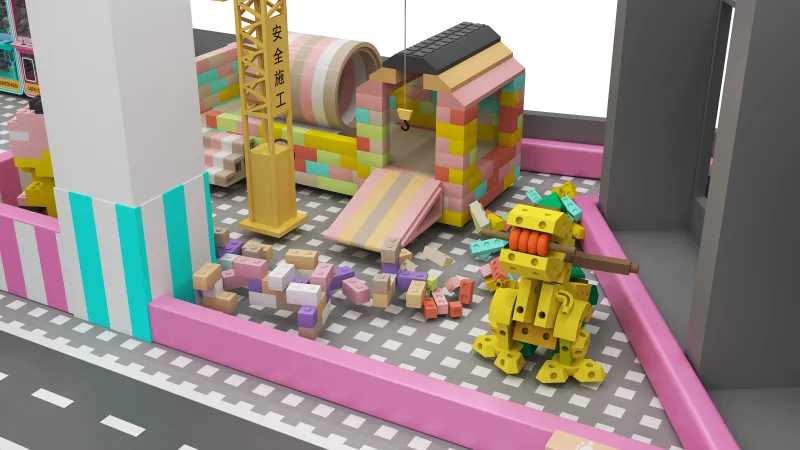 Diseños creativos para toboganes Proyectos de parques infantiles de interior 5 pequeño parque infantil cubierto