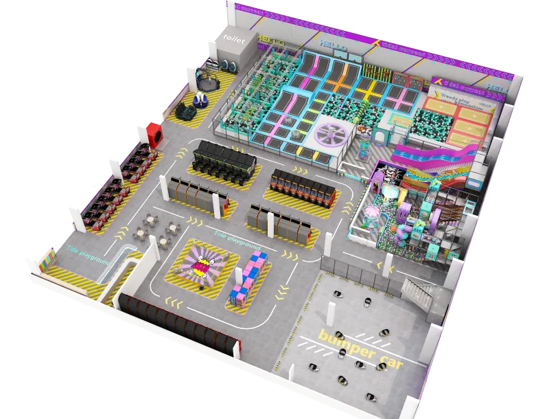 Calidad y servicio de los pequeños parques infantiles de interior 4 parques infantiles de interior