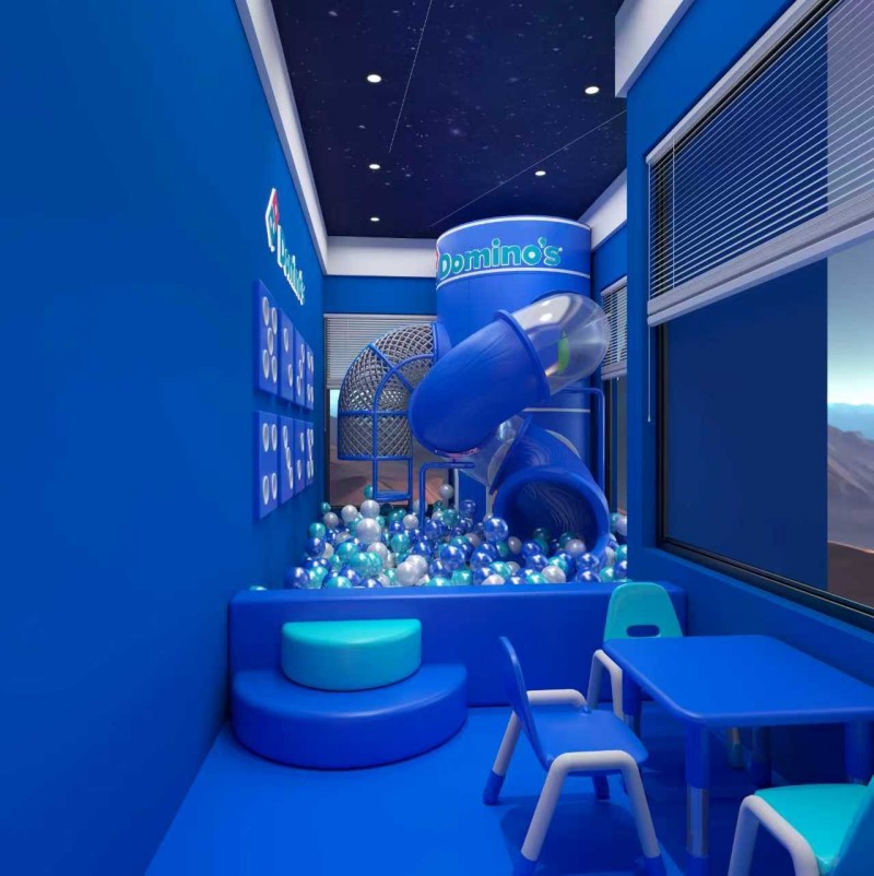 Conceção de um grande parque infantil interior para espaços de vida modernos 3 grande parque infantil coberto