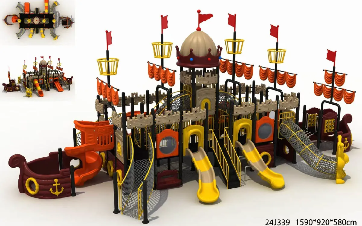 Jogo seguro e divertido com baloiços para parques infantis exteriores 2 baloiços para parques infantis exteriores