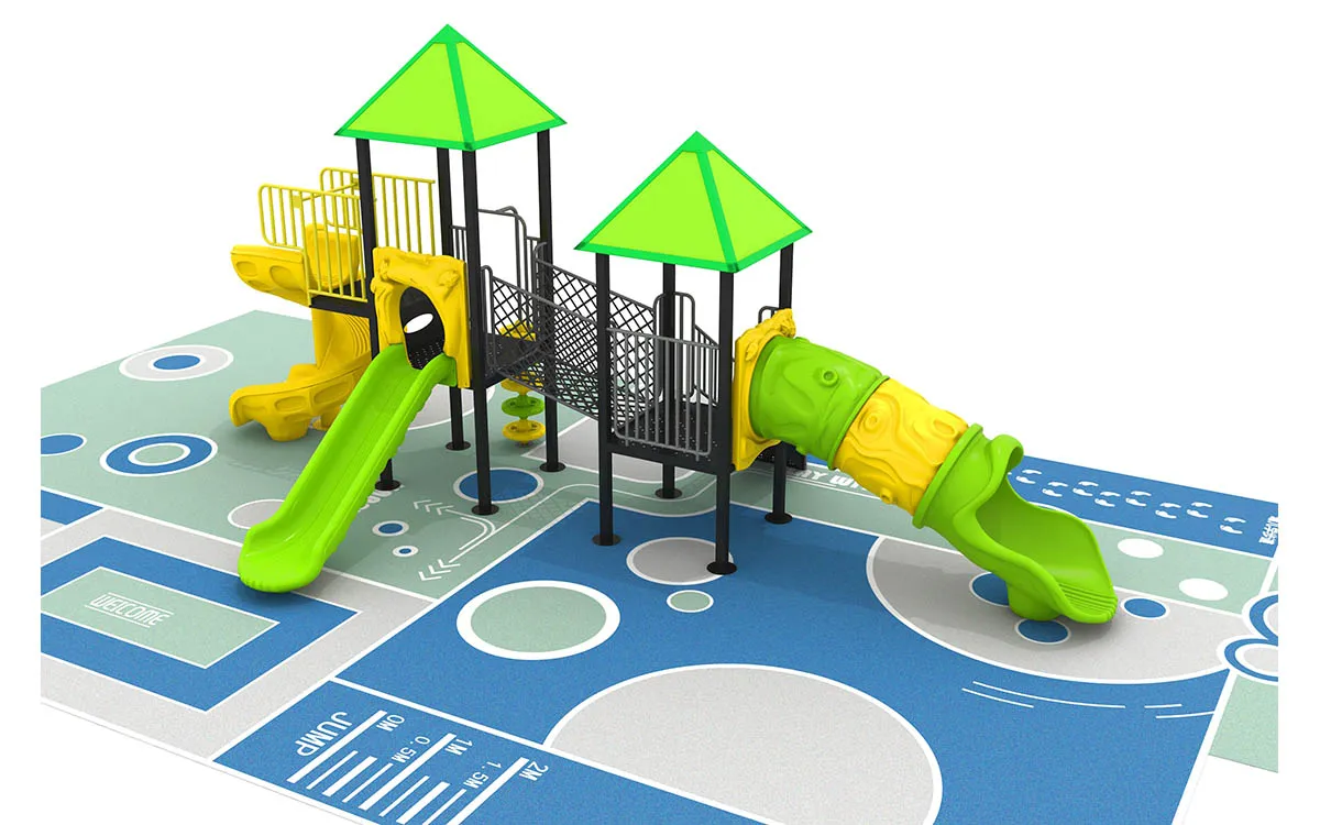 Criar diversão sem fim com os parques infantis exteriores para crianças 2 Placa de PE para parque infantil exterior