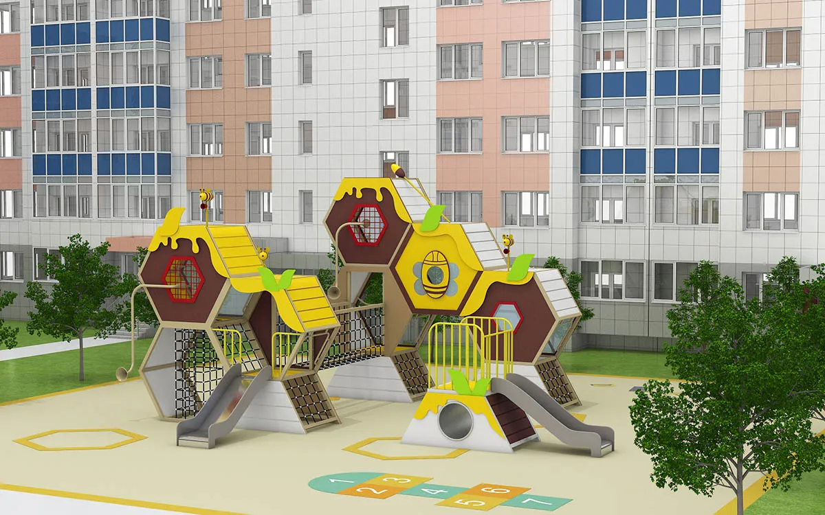 Fabrik-Exzellenz hinter den besten PE-Board Outdoor-Spielplatz-Lösungen 4 PE Board Spielplatzgeräte für den Außenbereich
