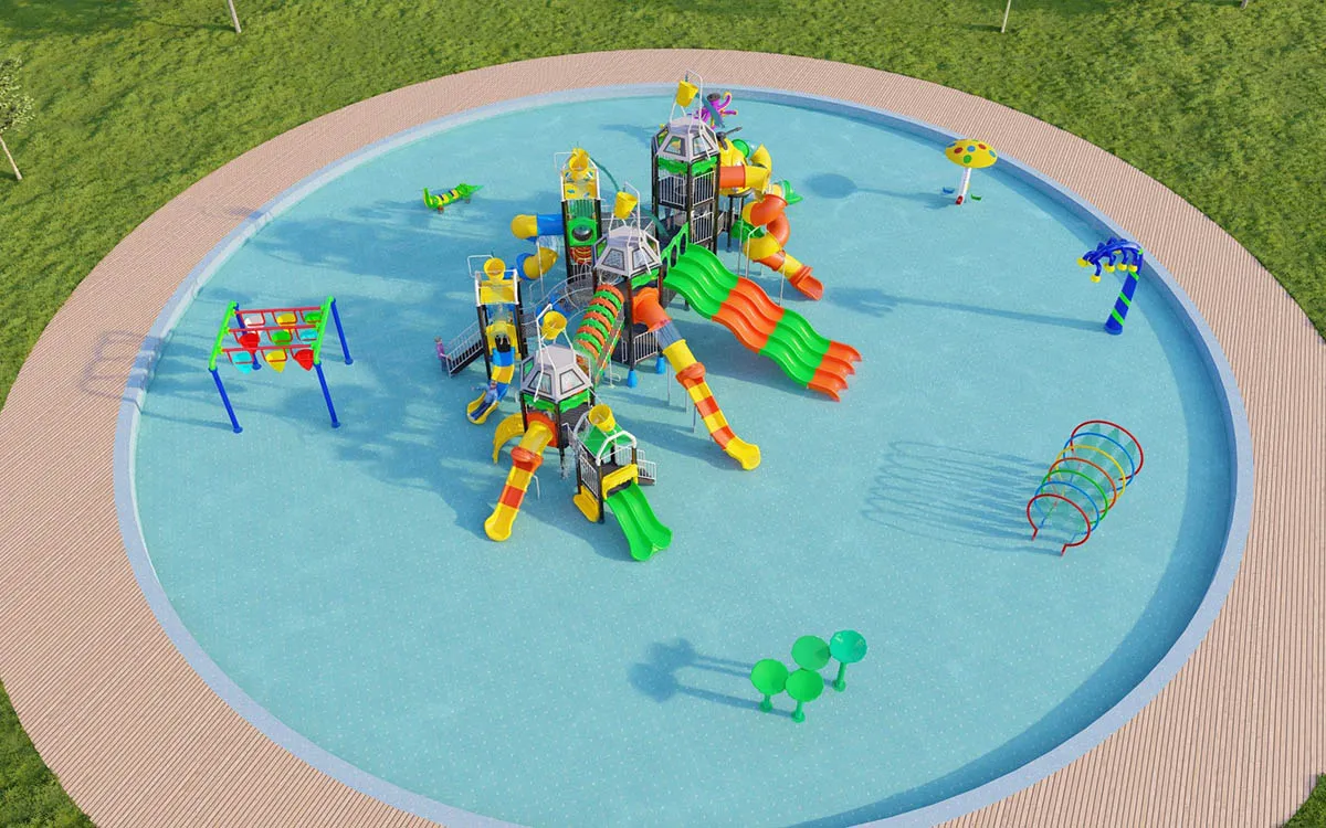 Soluciones de diseño personalizadas que transforman los espacios públicos en vibrantes zonas de juego con agua 2 parque infantil con agua