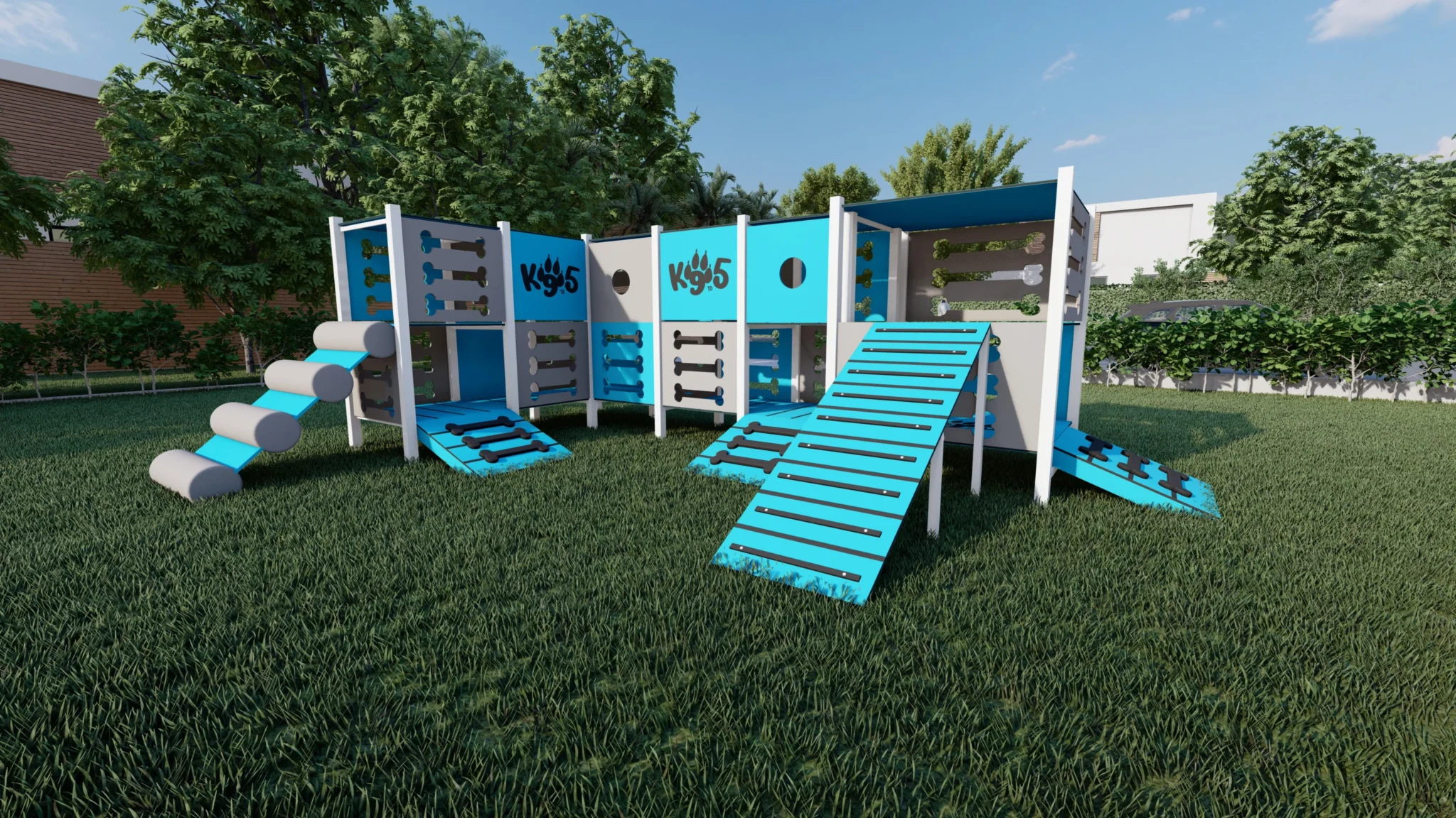 Building A Durable And Community-Friendly Dog Park Playground For Public Spaces 2 dog park playground