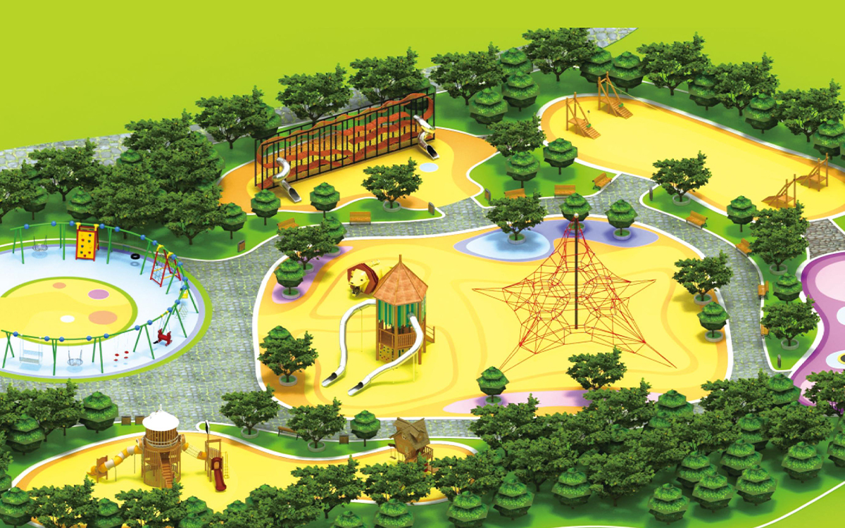 Building Unique Spaces With Professionally Designed Custom Playground Structures 2 custom kids playground