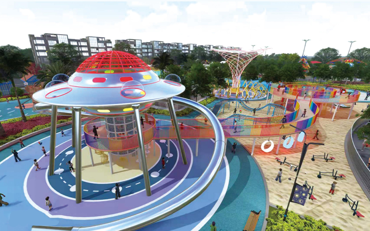 Building Unique Spaces With Professionally Designed Custom Playground Structures 6 custom kids playground