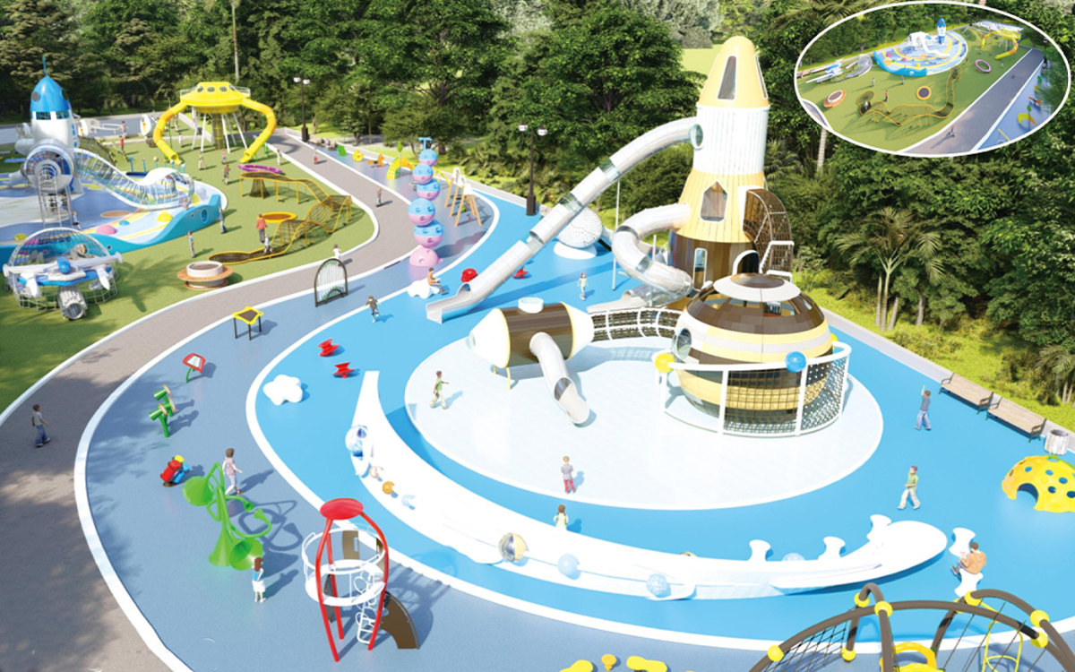 Enhancing Play Value Through Creative Custom Slide Playground Designs 3 custom playground structures