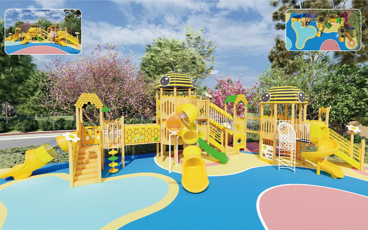 Wooden Playground Solutions Designed For Long-Term Outdoor Use 2 how to build a wooden playground