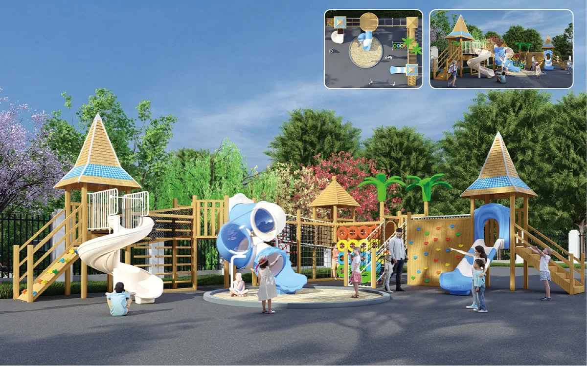 Wooden Playground Solutions Designed For Long-Term Outdoor Use 3 how to build a wooden playground