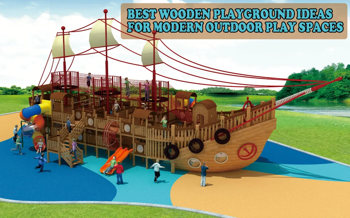 Best Wooden Playground Ideas For Modern Outdoor Play Spaces 1 Best Wooden Playground Ideas For Modern Outdoor Play Spaces