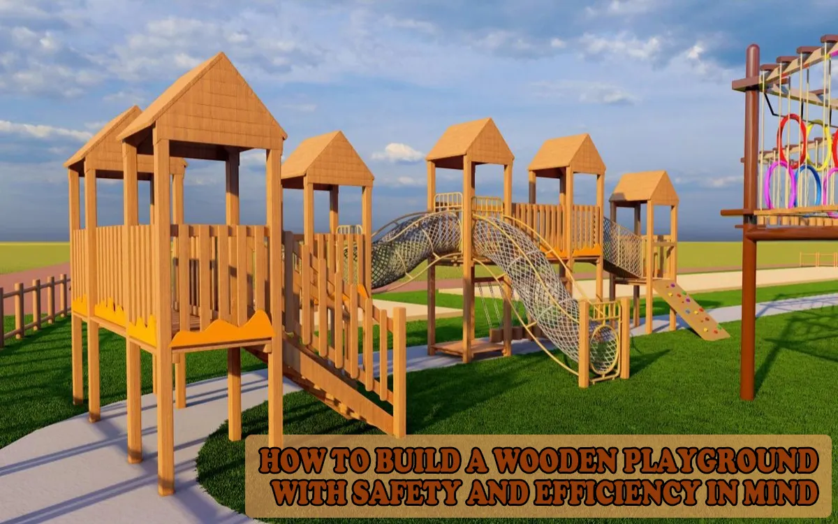 Comment construire une aire de jeux en bois en pensant à la sécurité et à l'efficacité 1 Comment construire une aire de jeux en bois en gardant à l'esprit la sécurité et l'efficacité