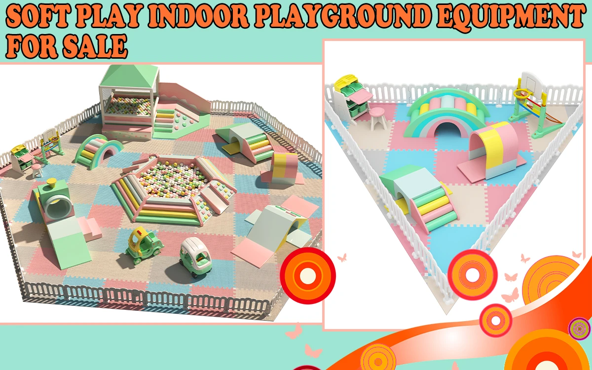 Soft Play Equipamento para parques infantis interiores para venda 1 Equipamento para parques infantis interiores Soft Play para venda