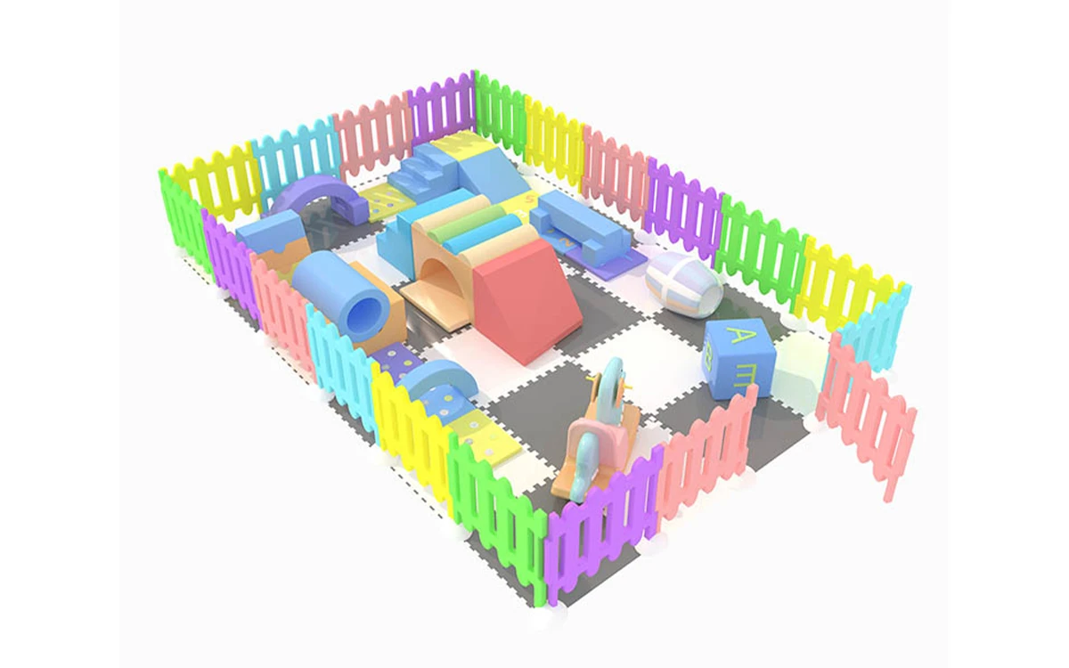 Équipement de jeu intérieur souple à vendre 2 équipements de jeux d'intérieur pour la vente
