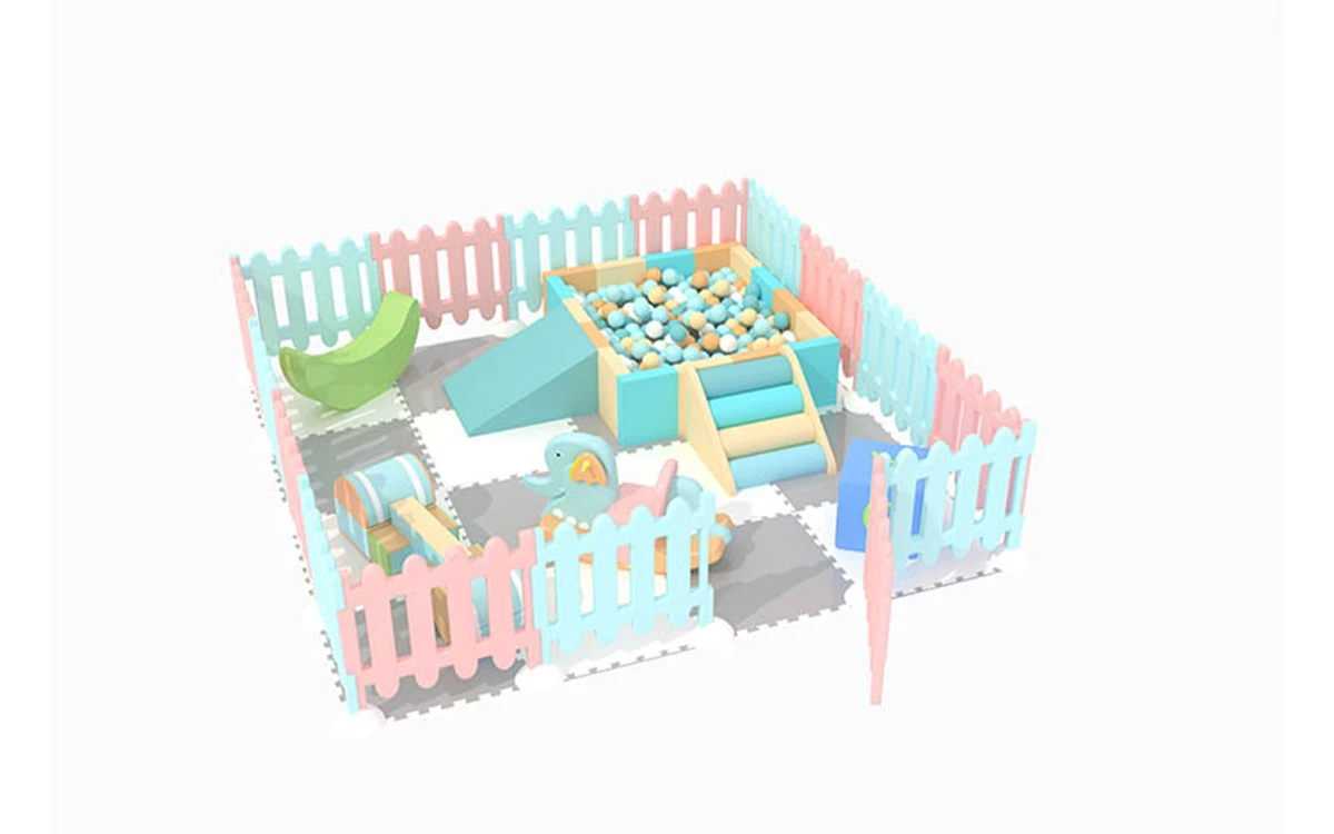 Equipamento para parques infantis interiores Soft Play para venda 6 fabricante de equipamento de jogos macios para interior