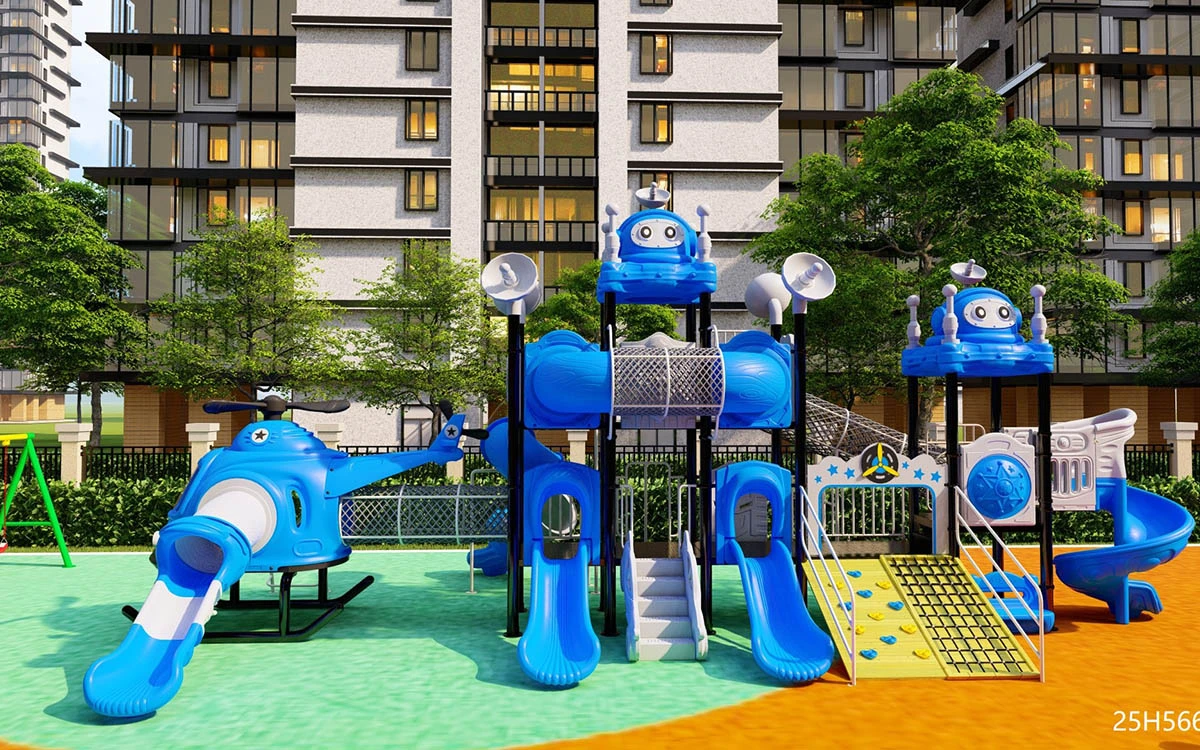 Por qué las soluciones de juegos infantiles de plástico para exteriores son ideales para parques, escuelas y comunidades 4 juegos infantiles de plástico