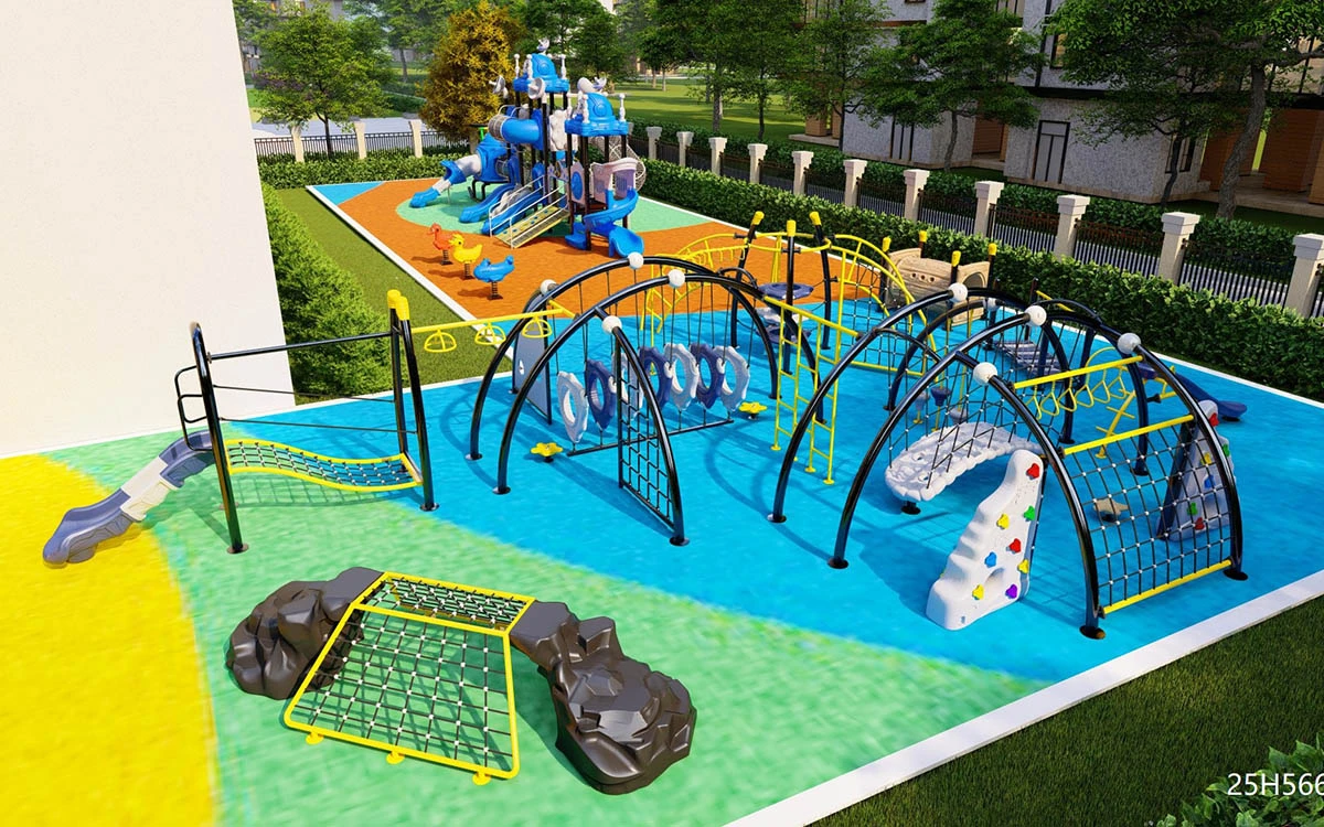 Por qué las soluciones de juegos infantiles de plástico para exteriores son ideales para parques, escuelas y comunidades 3 juegos infantiles de plástico