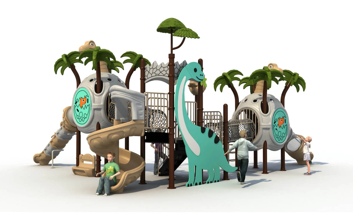 Solutions durables et personnalisables pour les aires de jeux extérieures en plastique dans les espaces publics modernes 5 Terrain de jeu extérieur en plastique