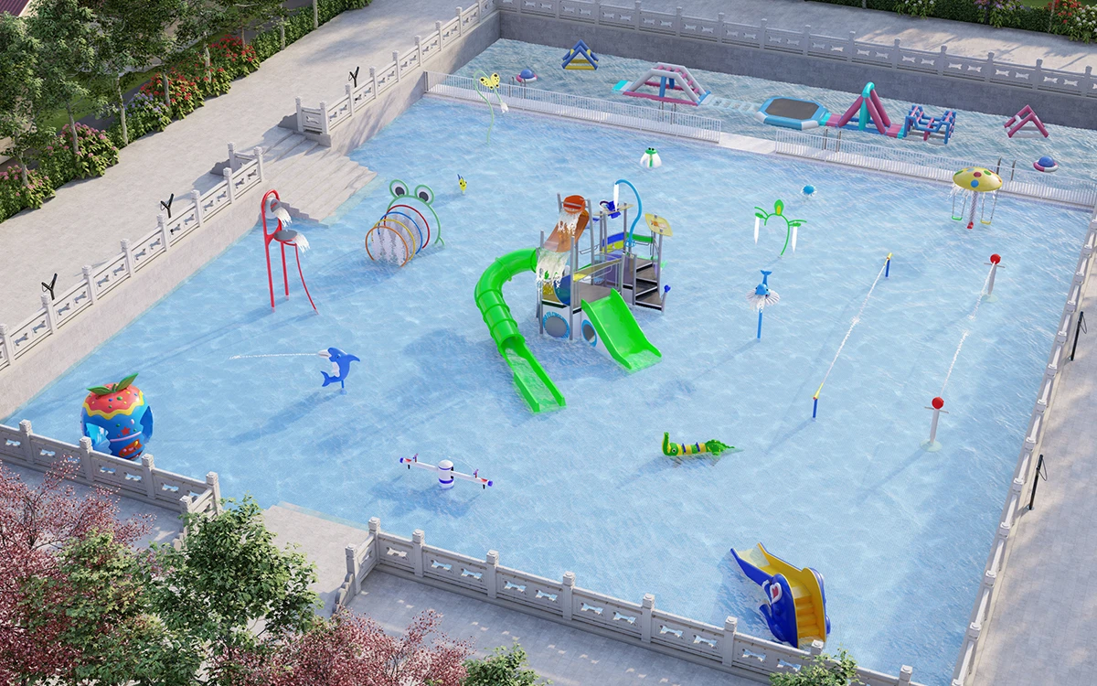 Soluciones avanzadas de toboganes acuáticos para piscinas, playas y ocio al aire libre 3 toboganes acuáticos agua